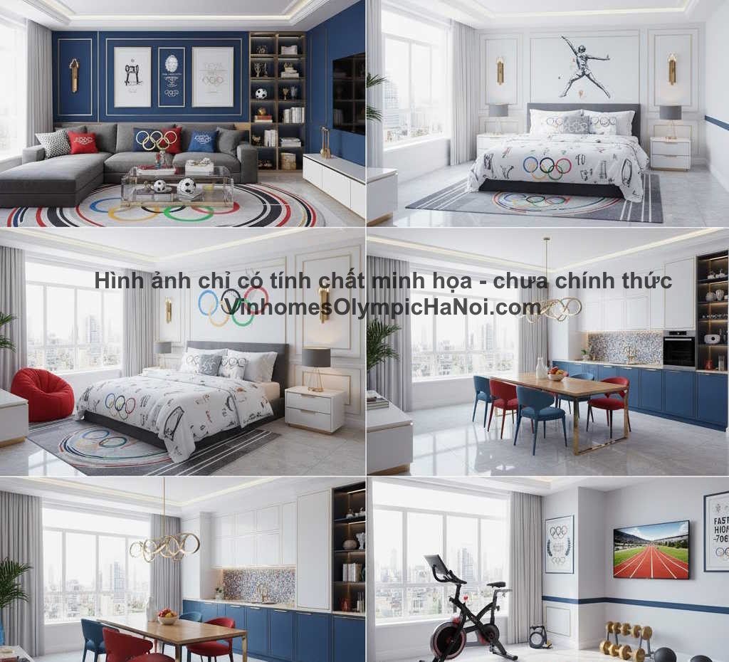 Thiết kế nội thất Vinhomes Olympic Ngọc Hồi Thanh Trì