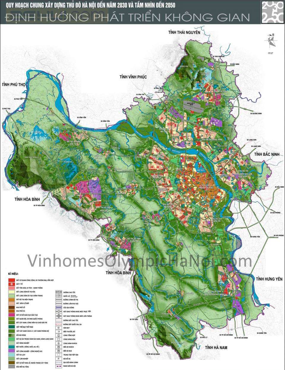 Nguồn quy hoạch Hà Nội 2025-2050