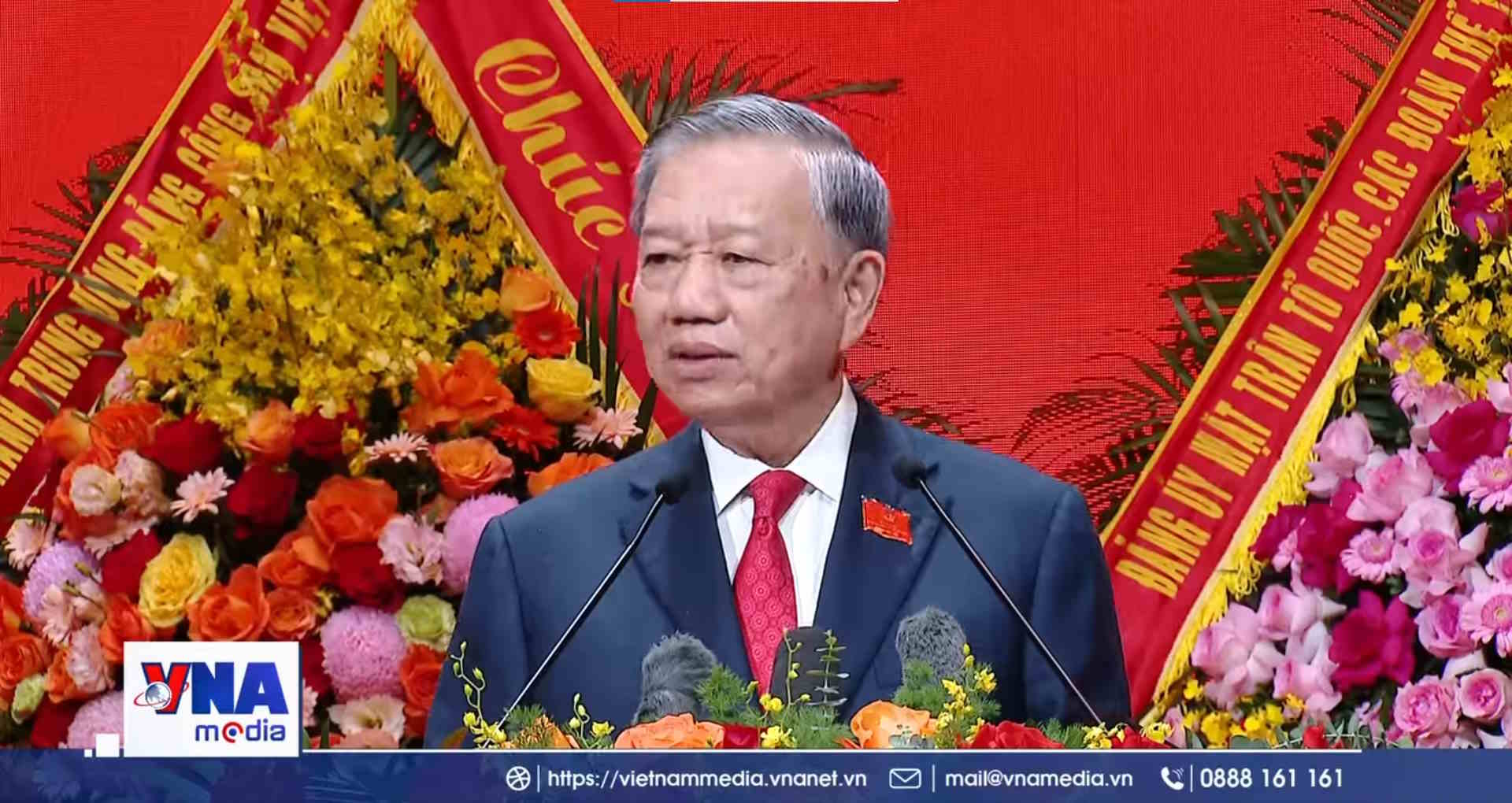 Tổng Bí Thư phát biểu về Khu đô thị thể thao Olympic