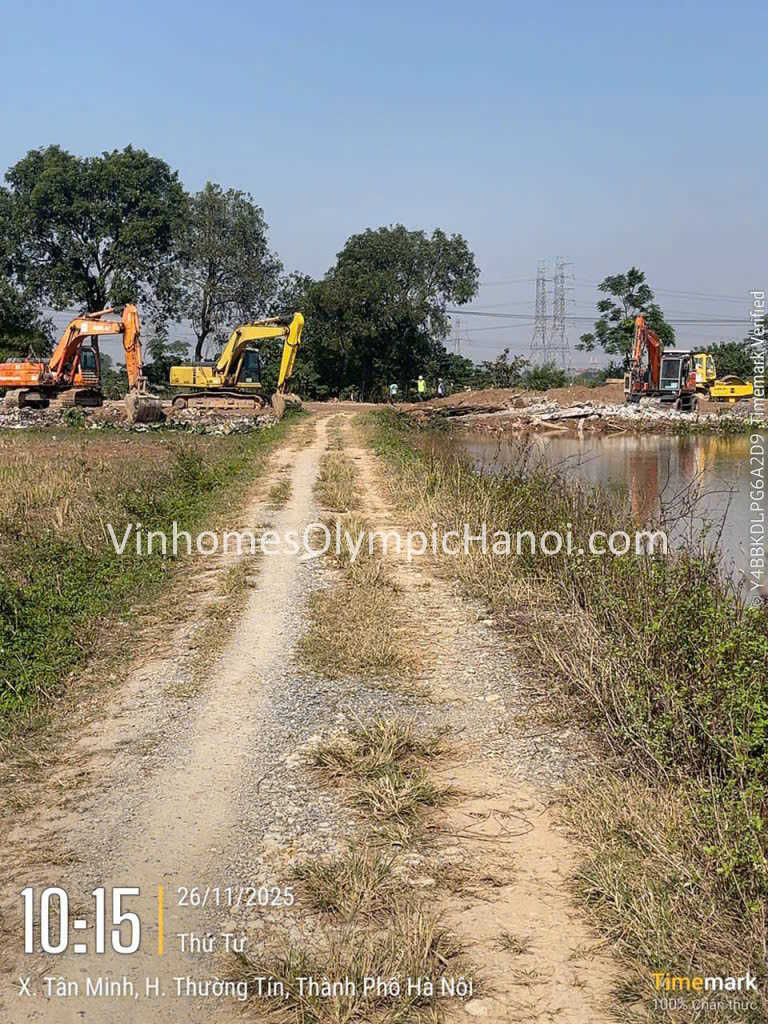 Địa Điểm Khởi Công Vinhomes Olympic Ngọc Hồi: cập nhật ngày 28.11.2025