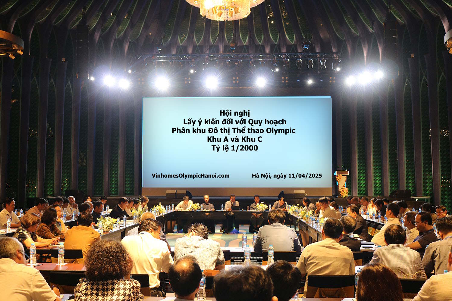 Hội nghị lấy ý kiến quy hoạch Vinhomes Olympic – Vin Ngọc Hồi (04/11/2025)