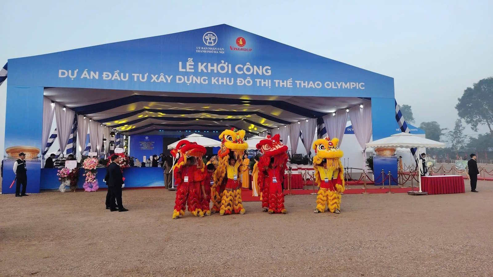 Khởi công Khu đô thị thể thao Olympic Ngọc Hồi | Vinhomes Olympic tại Khu B – Tân Minh, Thường Tín