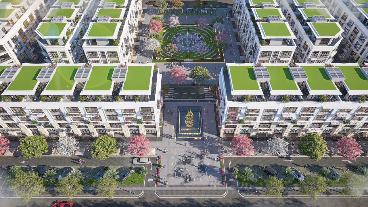 Phối cảnh Himlam Thượng Phúc Legend - Dự án liền kề tại khu B Vinhomes Olympic Thường Tín