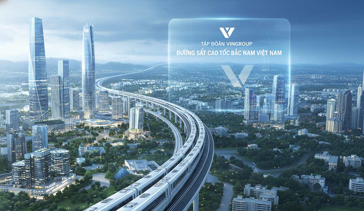 Vingroup rút đăng ký đường sắt cao tốc Bắc – Nam: tín hiệu tập trung cho Vinhomes Olympic