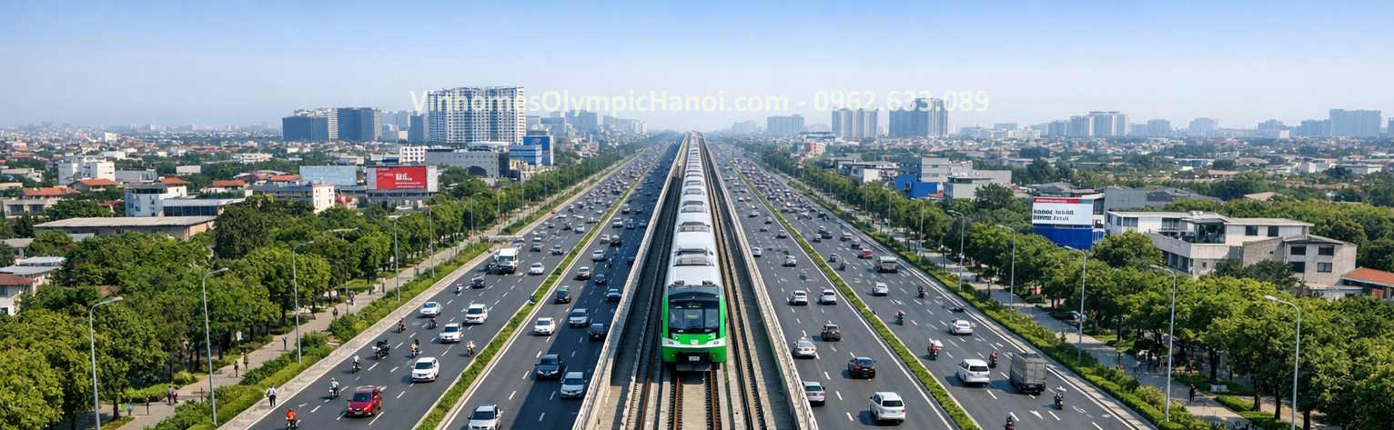 Phối cảnh minh họa Quốc lộ 1 A mở rộng 90m