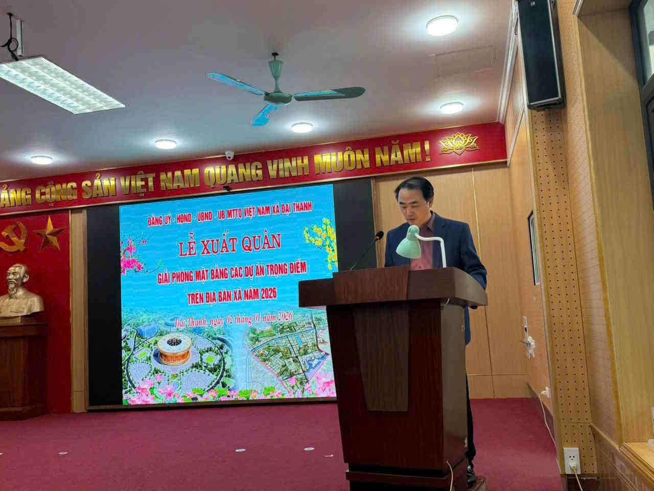 Xã Đại Thanh ra quân 2026 - Ghi nhận tại thực địa