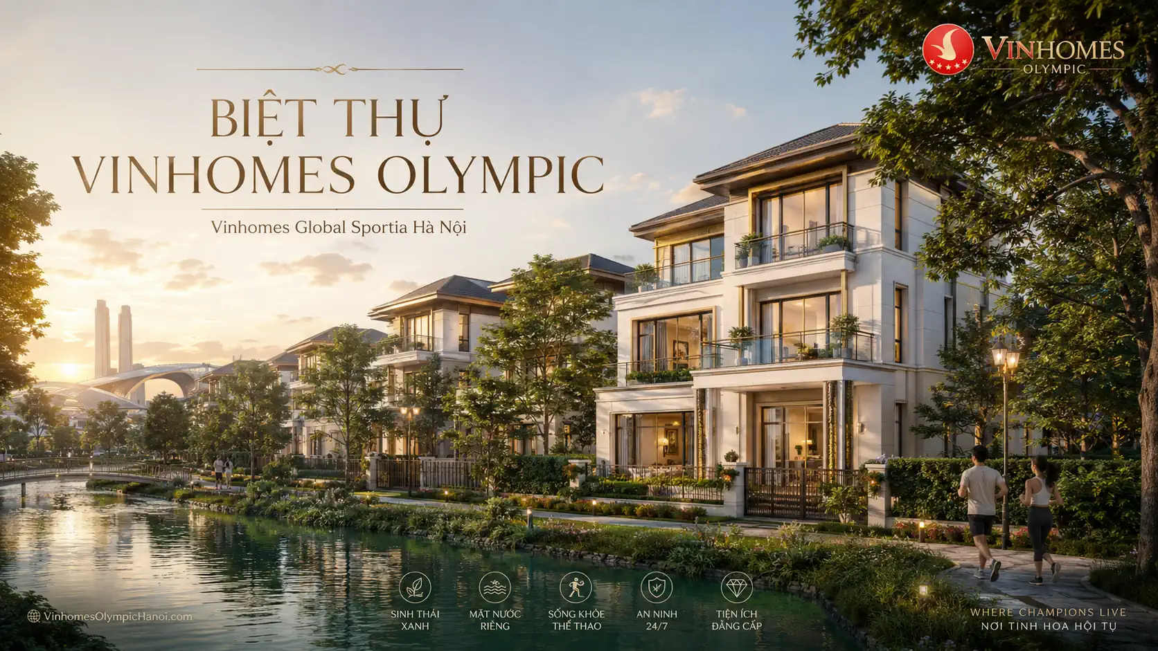 Biệt thự Vinhomes Olympic - Vinhomes Global Sportia