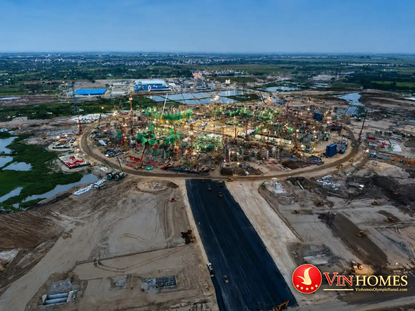 Toàn cảnh tiến độ Vinhomes Olympic tháng 6/2026