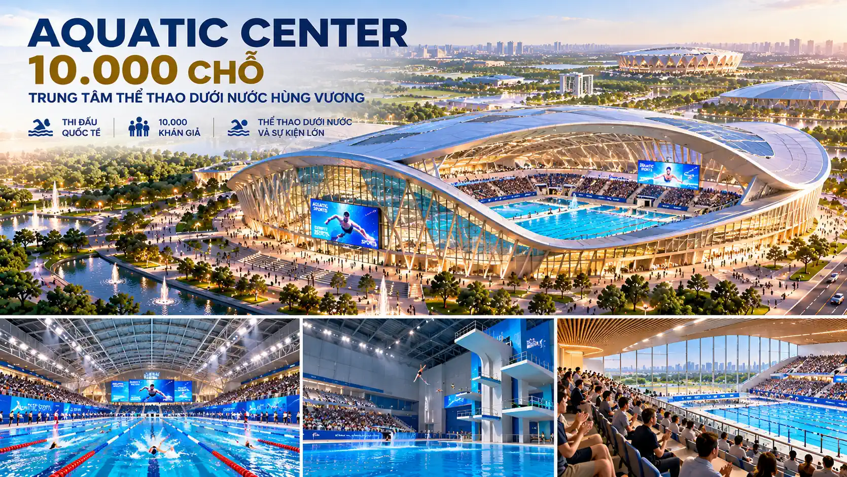 Aquatic Center 10.000 Chỗ