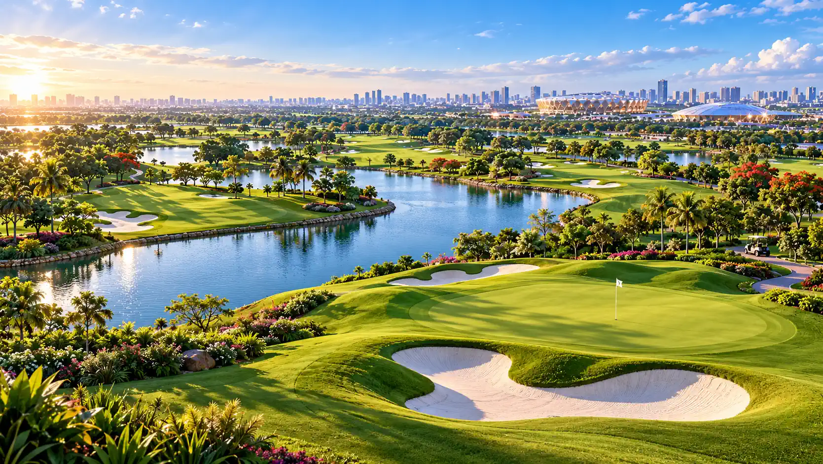 Hai Sân Golf 18 Hố Vinhomes Olympic/ Vinhomes Global Sportia
