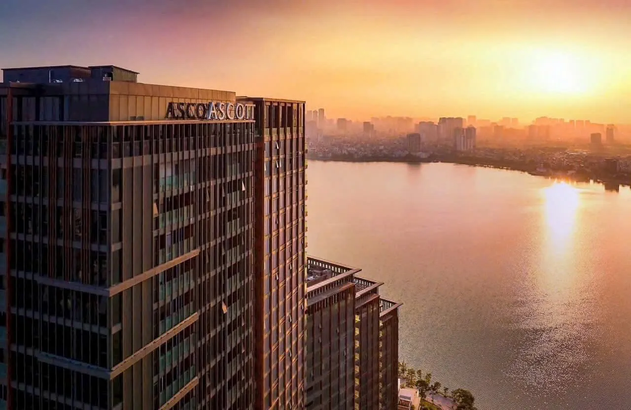 Toàn cảnh tổ hợp Ascott Tây Hồ Hà Nội